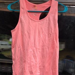 Workout Women’s Orange Tank Top Size M